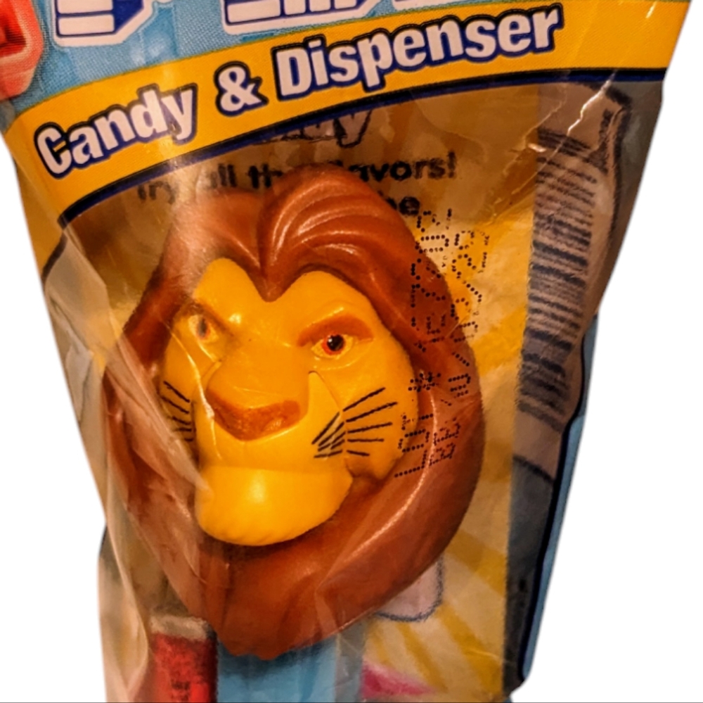 The Lion King Pez Candy & Dispenser Set Mufasa, Simba, Timon & Pumbaa & Refill - Picture 3 of 6